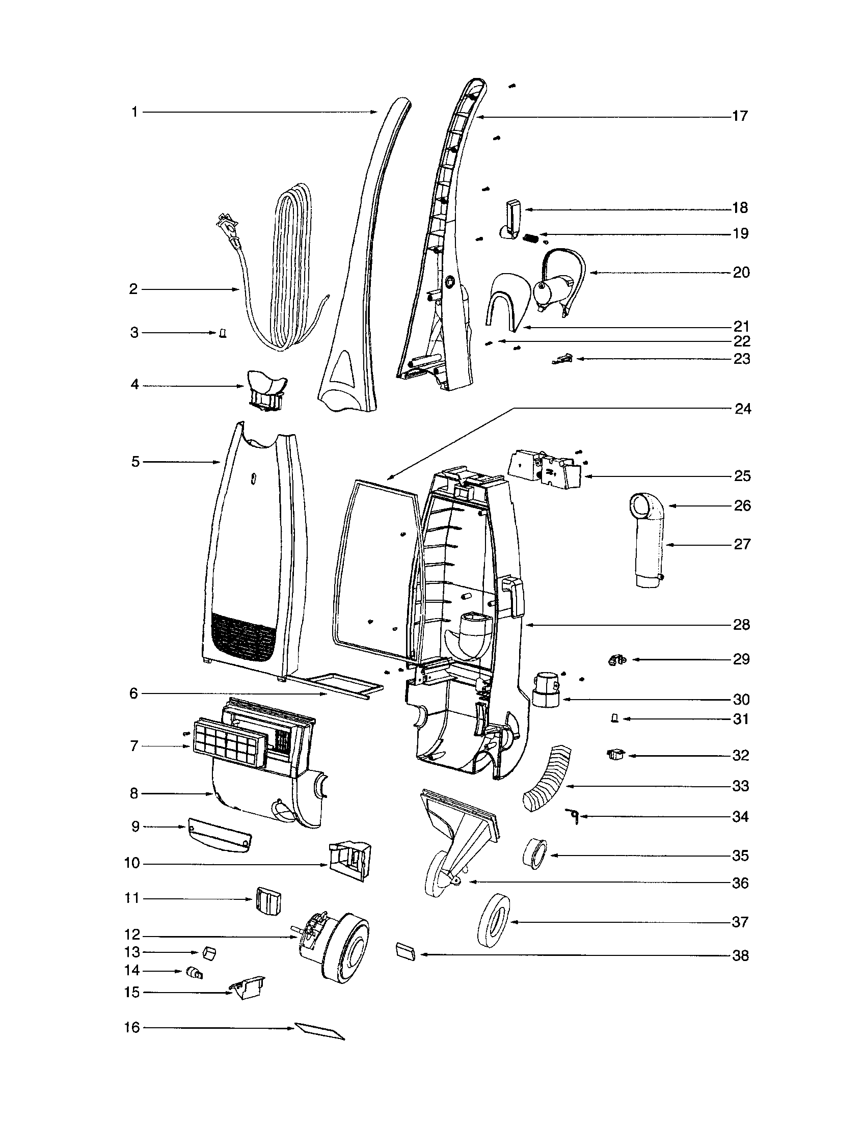 Handle/housing