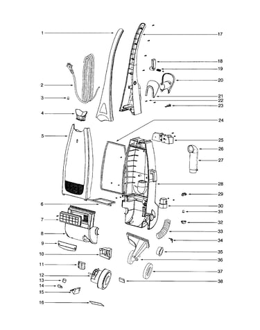 Handle/housing