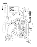 Motor housing/motor/handle/body