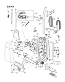 Motor housing/motor/handle/body