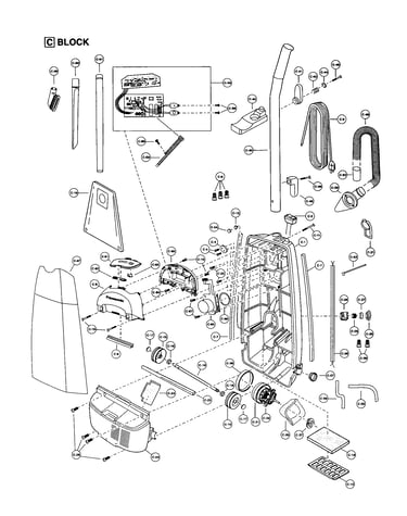 Motor housing/motor/handle/body