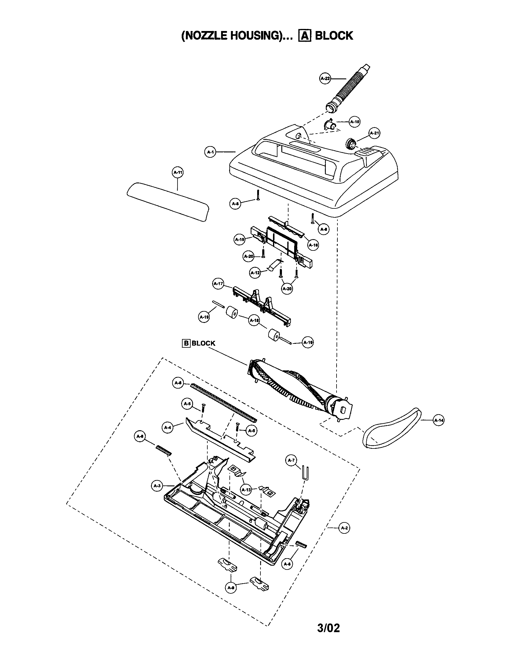 Nozzle housing