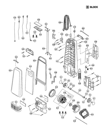 Body/motor housing/motor