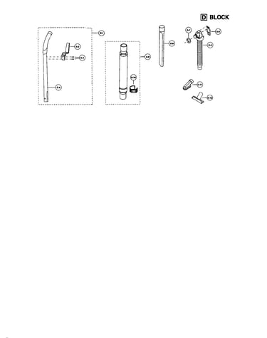 Handle/hose/attachments