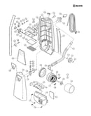 Motor housing/motor/handle/body
