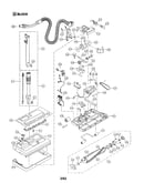 Power nozzle/agitator/hose