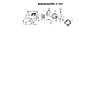 Panasonic MC-V7325 motor case and motor diagram