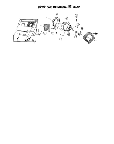 Motor case and motor