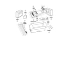 Panasonic MC-V7305 packing materials diagram