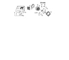 Panasonic MC-V7337-1 motor case and motor diagram