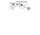 Panasonic MC-V7320 motor case and motor diagram