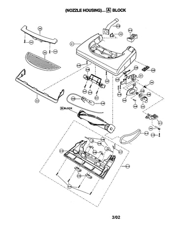 Nozzle housing
