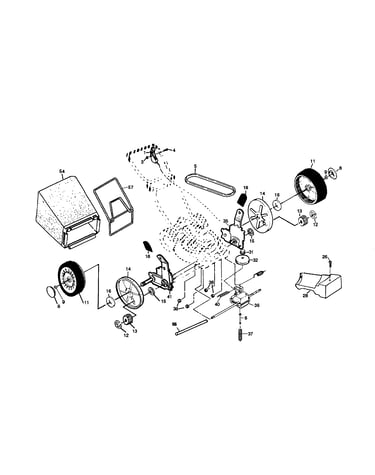 Wheels/tires/bag