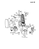 Motor housing/motor/body
