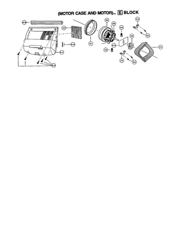 Motor case/motor