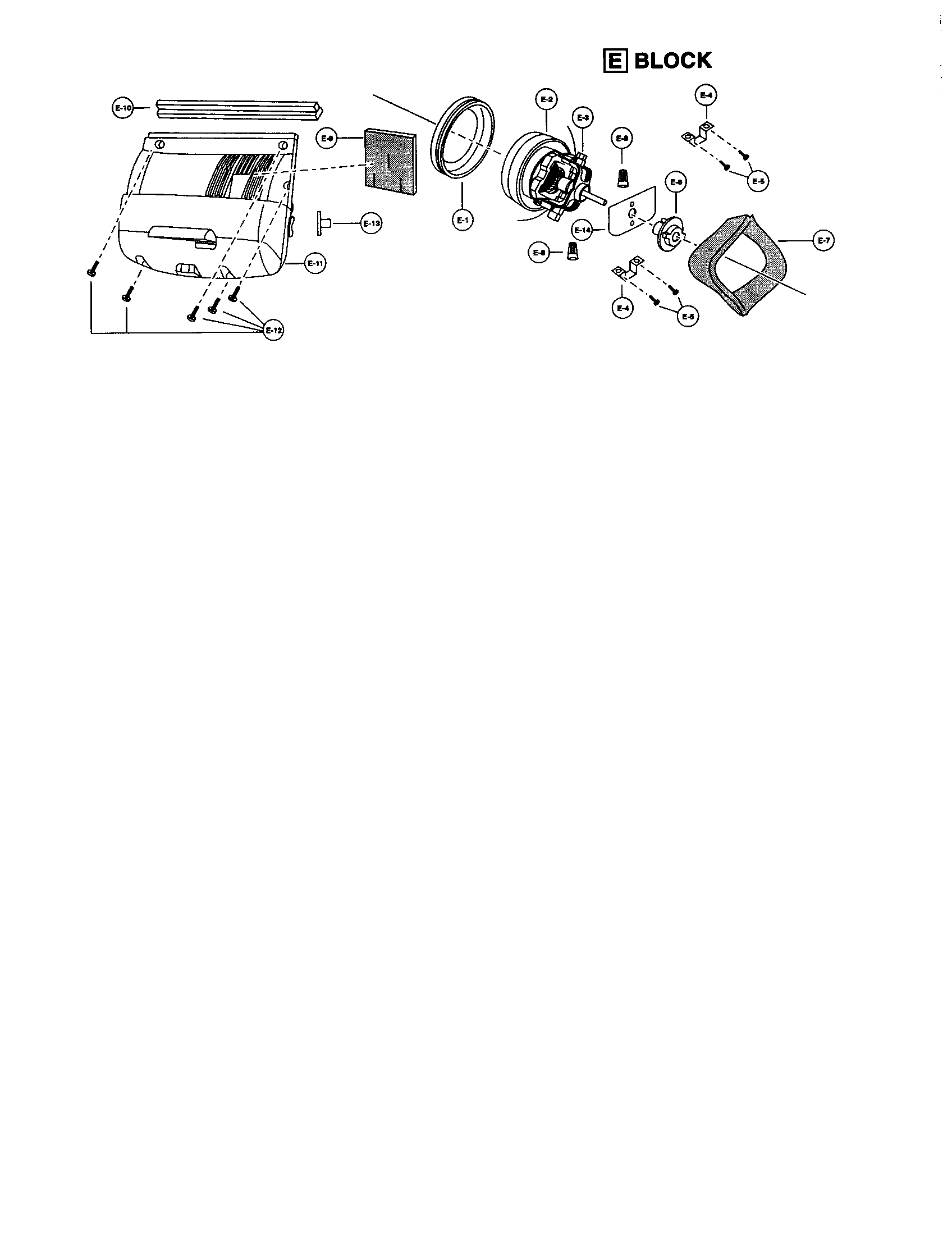 Motor case/motor