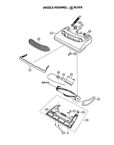 Nozzle housing