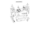 Panasonic MC-V5740-00 packing materials diagram