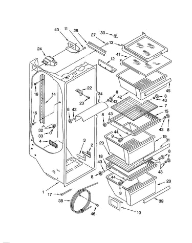 Refrigerator liner