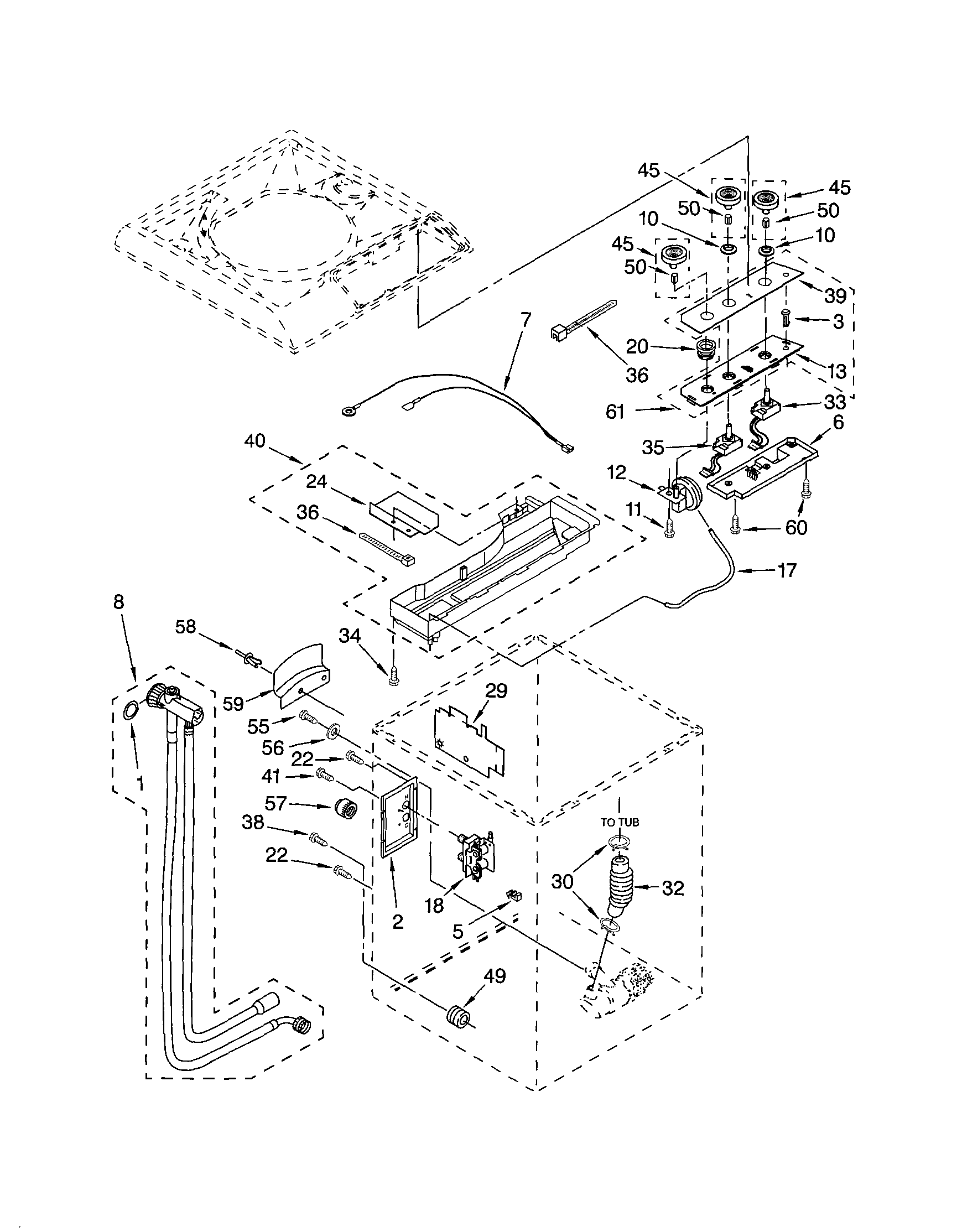Controls and rear panel