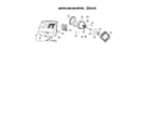 Panasonic MC-V5730-00 motor case and motor diagram