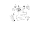 Panasonic MC-V5730-00 packing materials diagram
