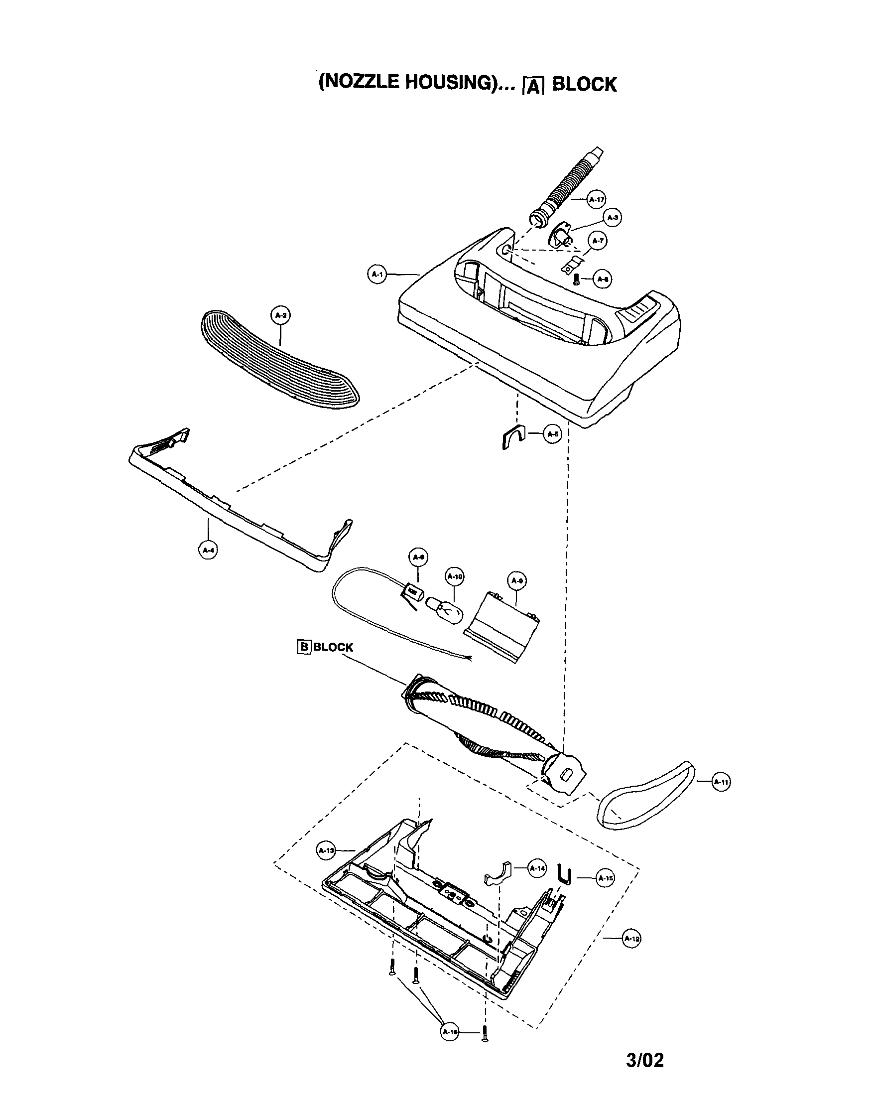 Nozzle housing