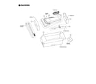 Panasonic MC-V5305 packing materials diagram