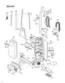 Motor housing/motor/handle/body