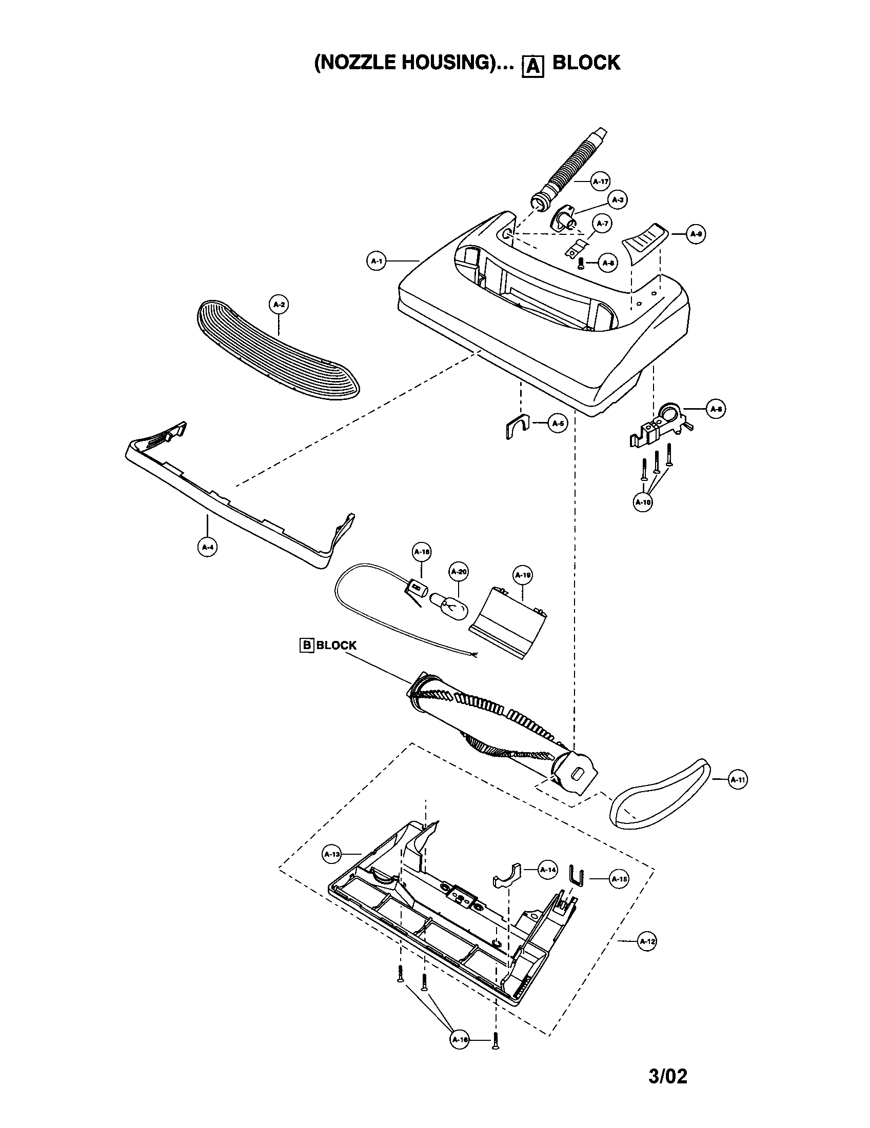 Nozzle housing