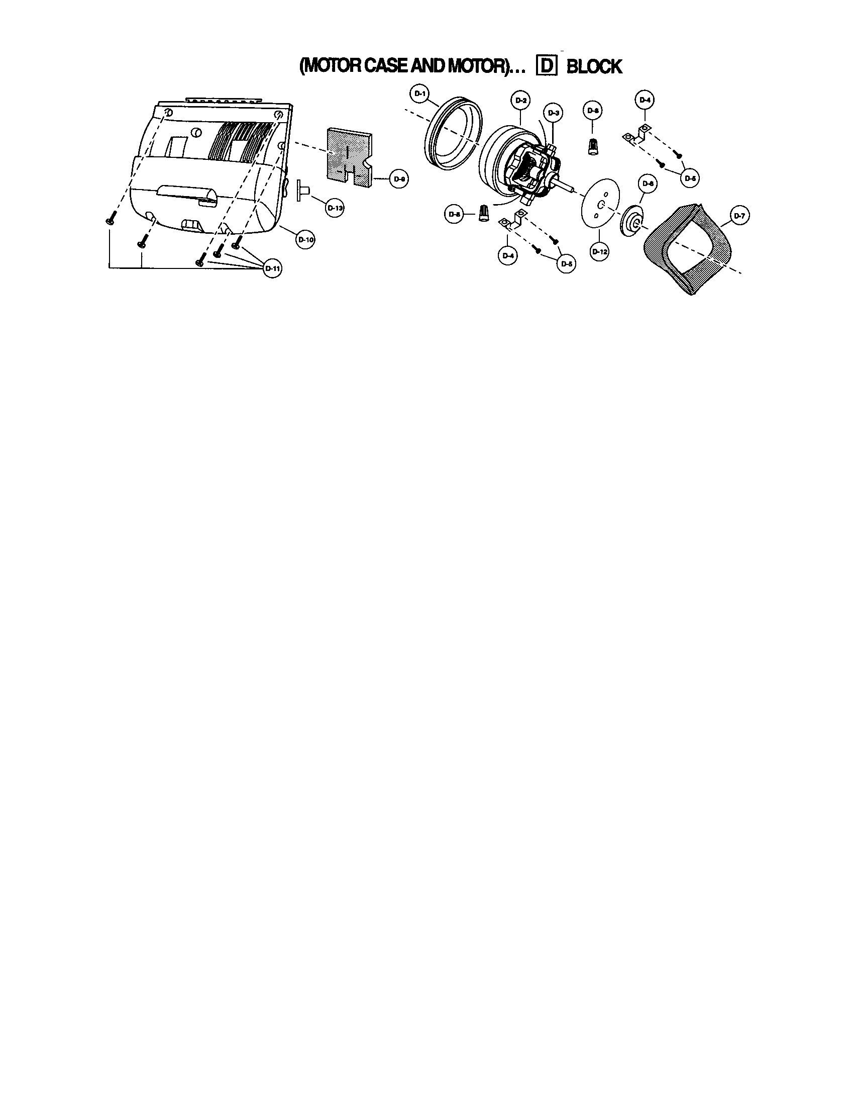 Motor case and motor