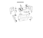 Panasonic MC-V5710 packing materials diagram
