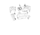 Panasonic MC-V5715 packing materials diagram