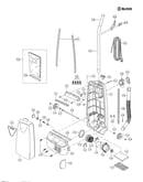 Motor housing/motor/handle/body