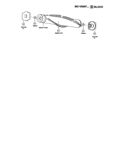 Agitator assembly - mc-v5007