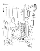 Motor housing/motor/handle/body