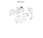 Panasonic MC-V5017 packing materials diagram