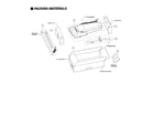 Panasonic MC-V5107 packing materials diagram