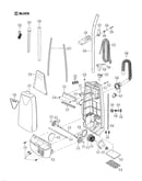 Motor housing/motor/handle/body