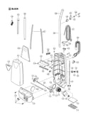 Motor housing/motor/handle/body