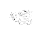 Panasonic MC-V5390 packing materials diagram