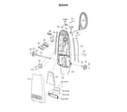 Panasonic MC-V6840 body diagram