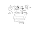 Panasonic MC-V6840 packing materials diagram