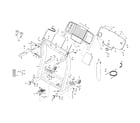 HealthRider HRTL14911 console/handrail diagram