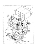Oven and cabinet