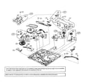 LXI 58053484390 pwb/gear/lever diagram