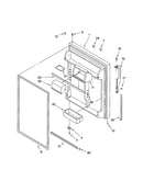 Refrigerator door