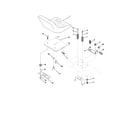 Craftsman 917271552 seat assembly diagram