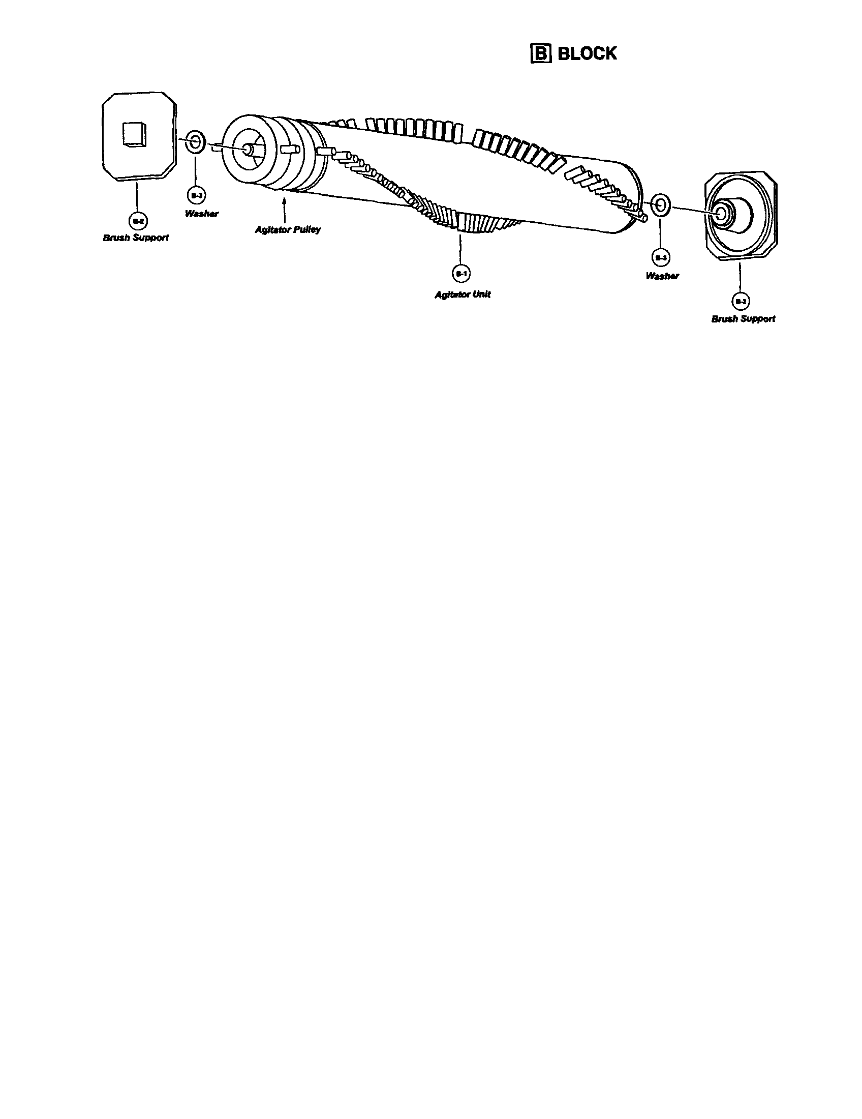 Agitator assembly