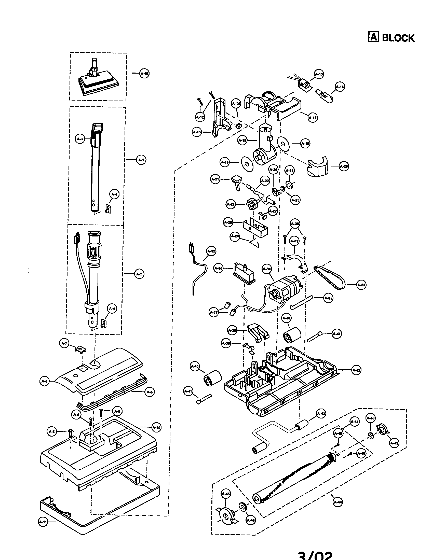Power nozzle/agitator
